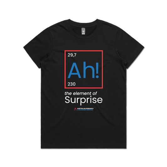 Element of Surprise Ladies Tee Black