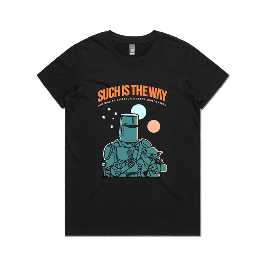 Such Is The Way V2 Ladies Tee Black