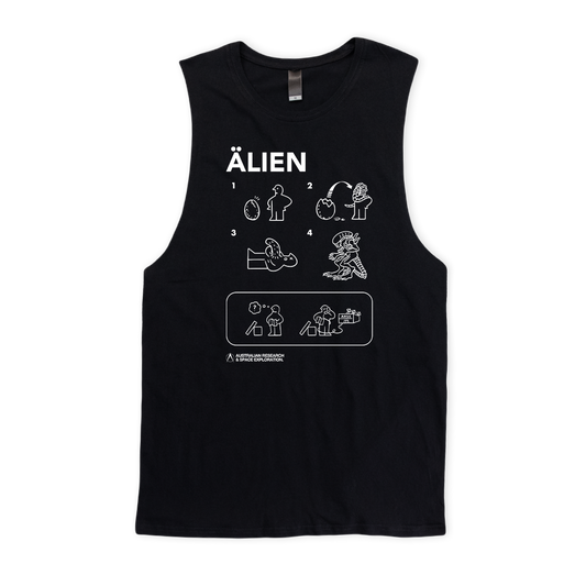 Ikea Alien Muscle Tee Black