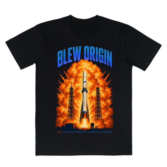 Blew Origin Tee Black