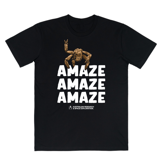 Amaze Amaze Amaze Tee Black