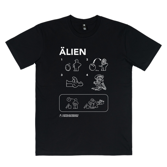 Ikea Alien Tee Black