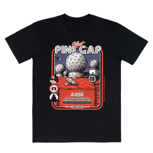 Pine Gap Tee Black