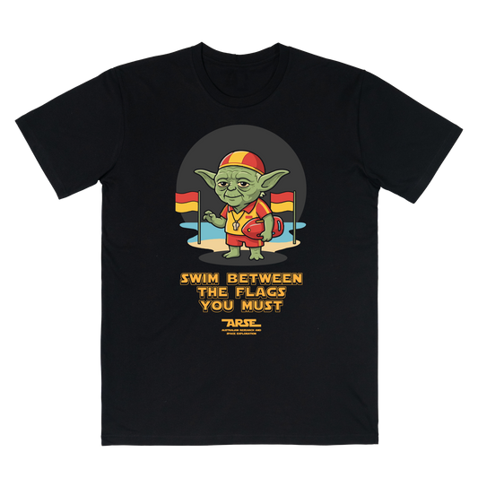 Yoda Beach Tee Black