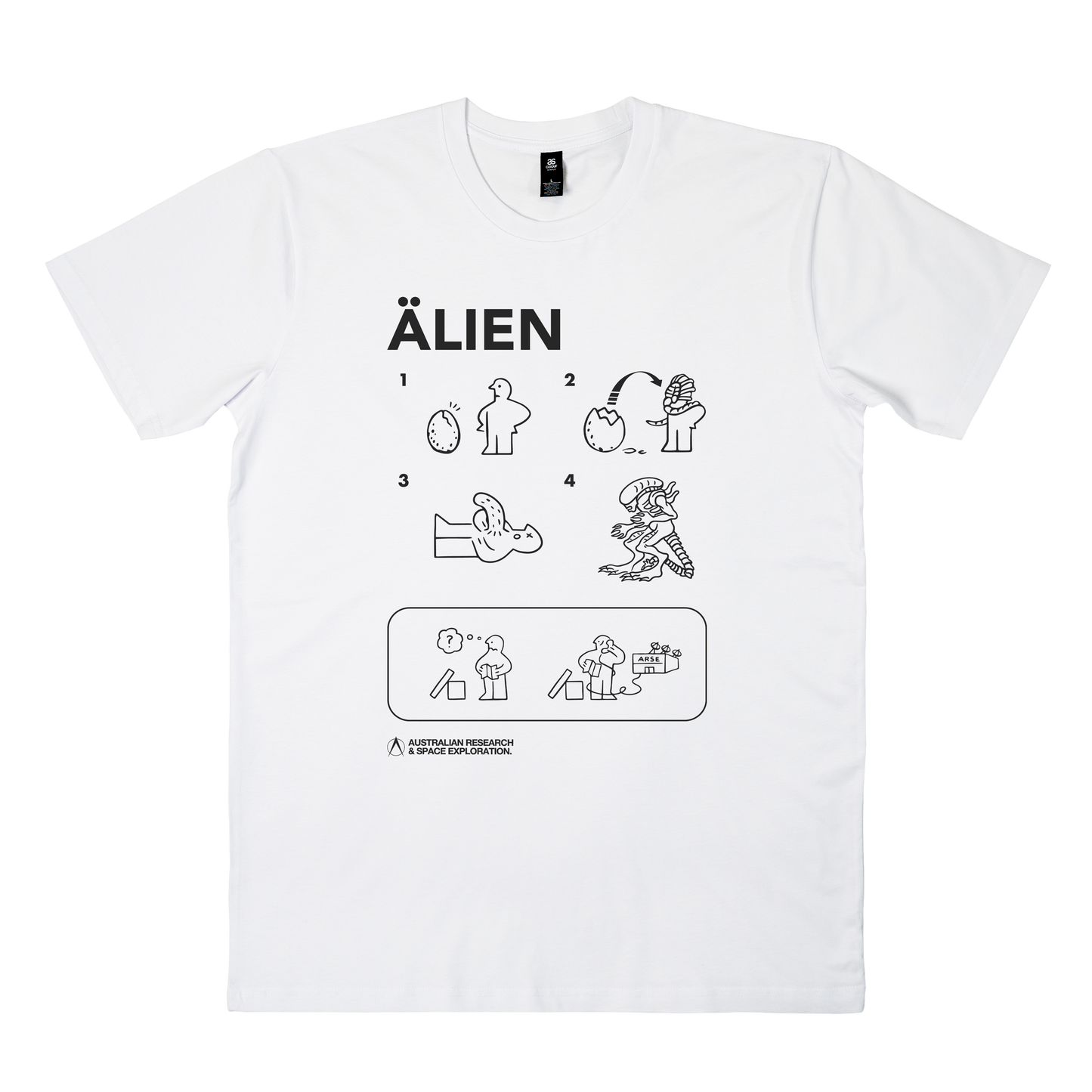 Ikea Alien Tee White