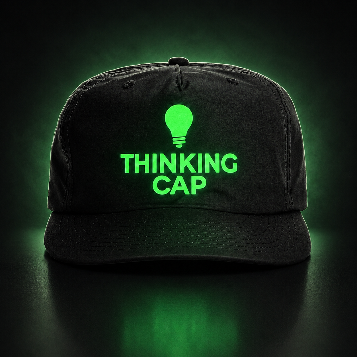 Glow In The Dark Thinking Cap