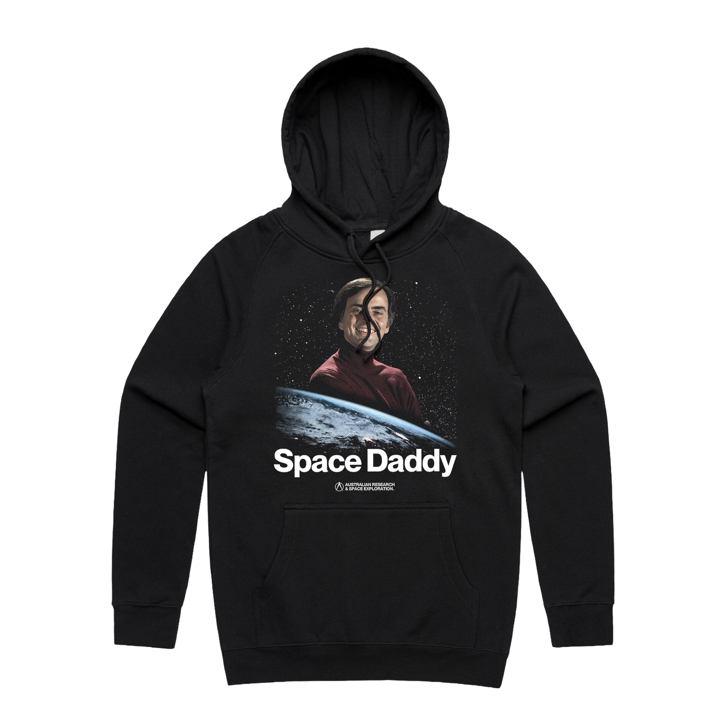 Daddy Sagan Hoodie Black