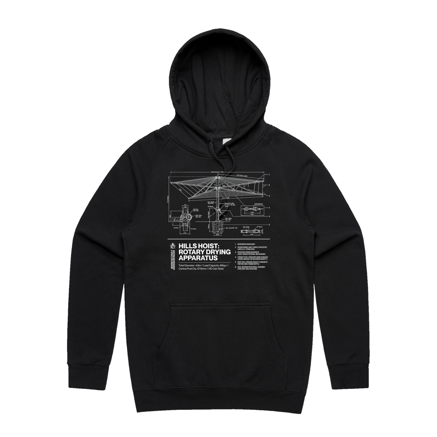 Hills Hoist Hoodie