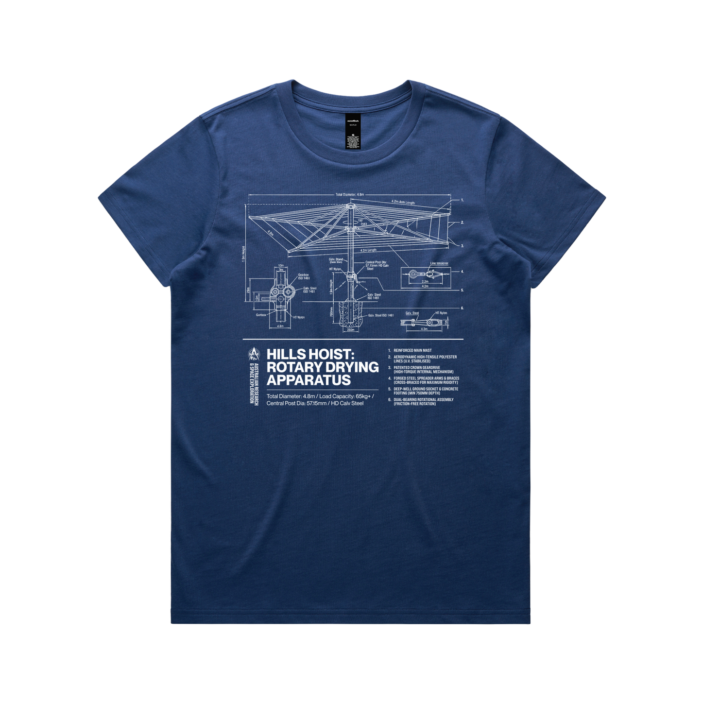 Hills Hoist Ladies Tee