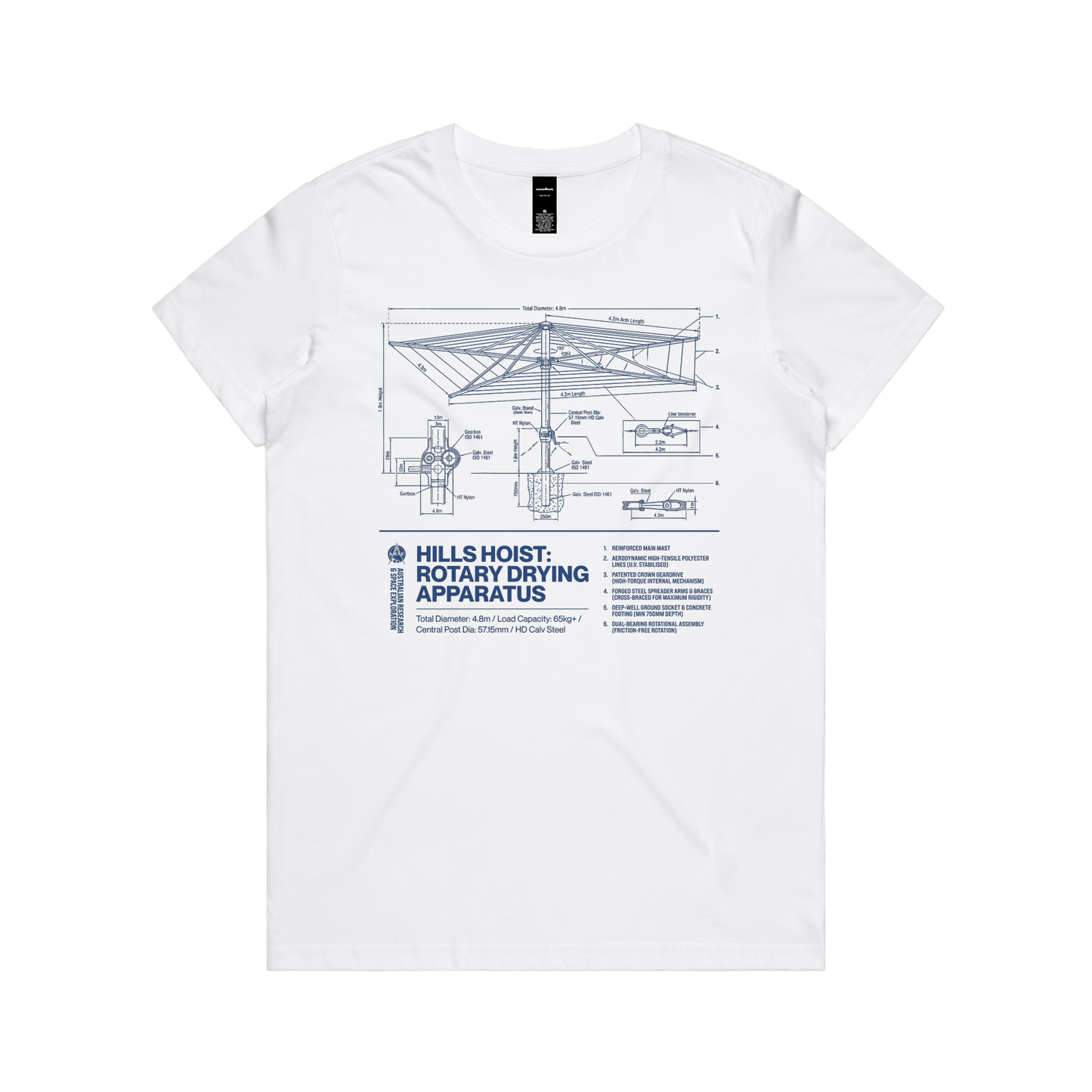 Hills Hoist Ladies Tee