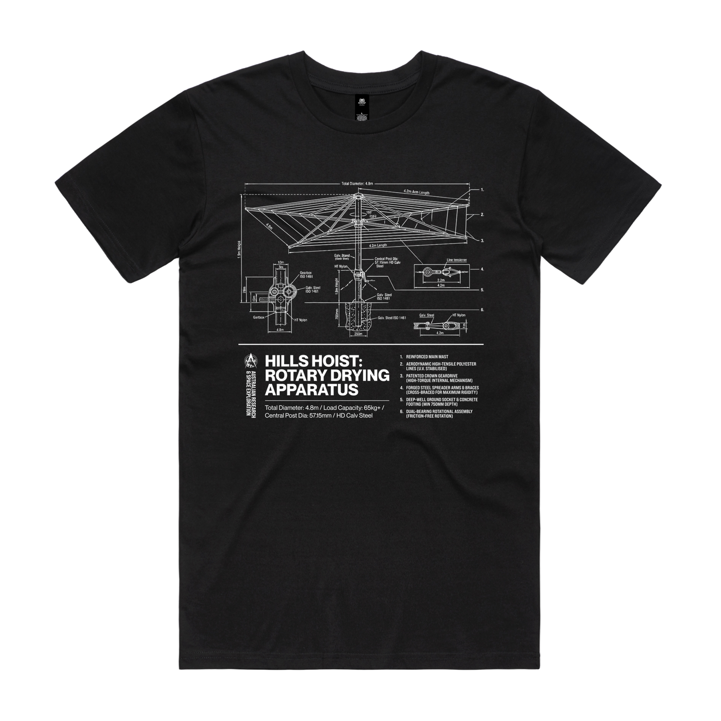 Hills Hoist Tee