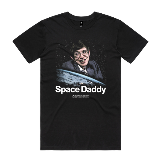 Daddy Hawking Tee Black