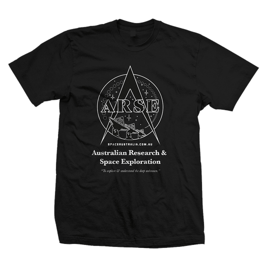 BIG A.R.S.E. Saturn Tee Black [6XL-9XL]