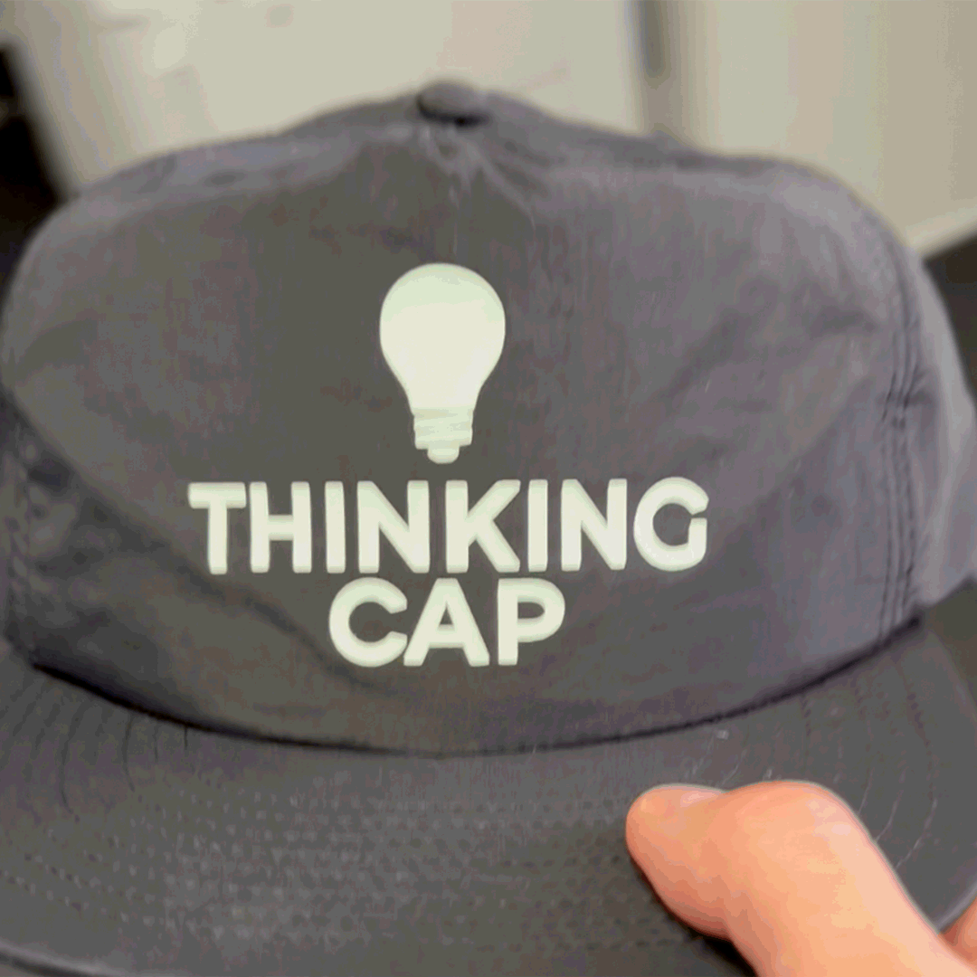 Glow In The Dark Thinking Cap