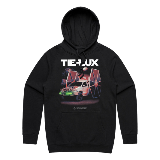 Tie-Lux Hoodie Black