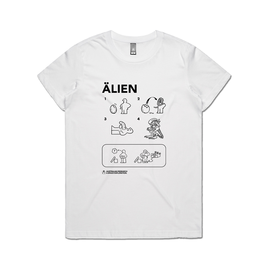 Ikea Alien Ladies Tee White