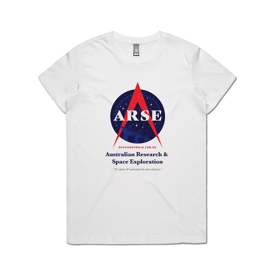 Launch Ladies Tee White