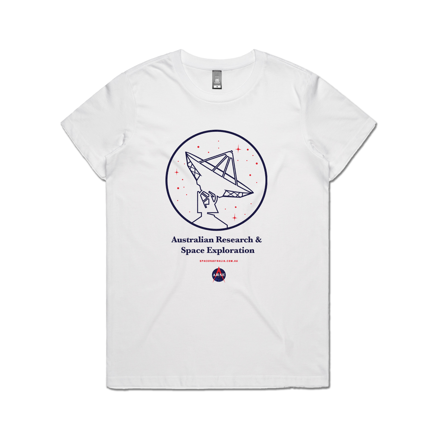 Parkes Ladies Tee White