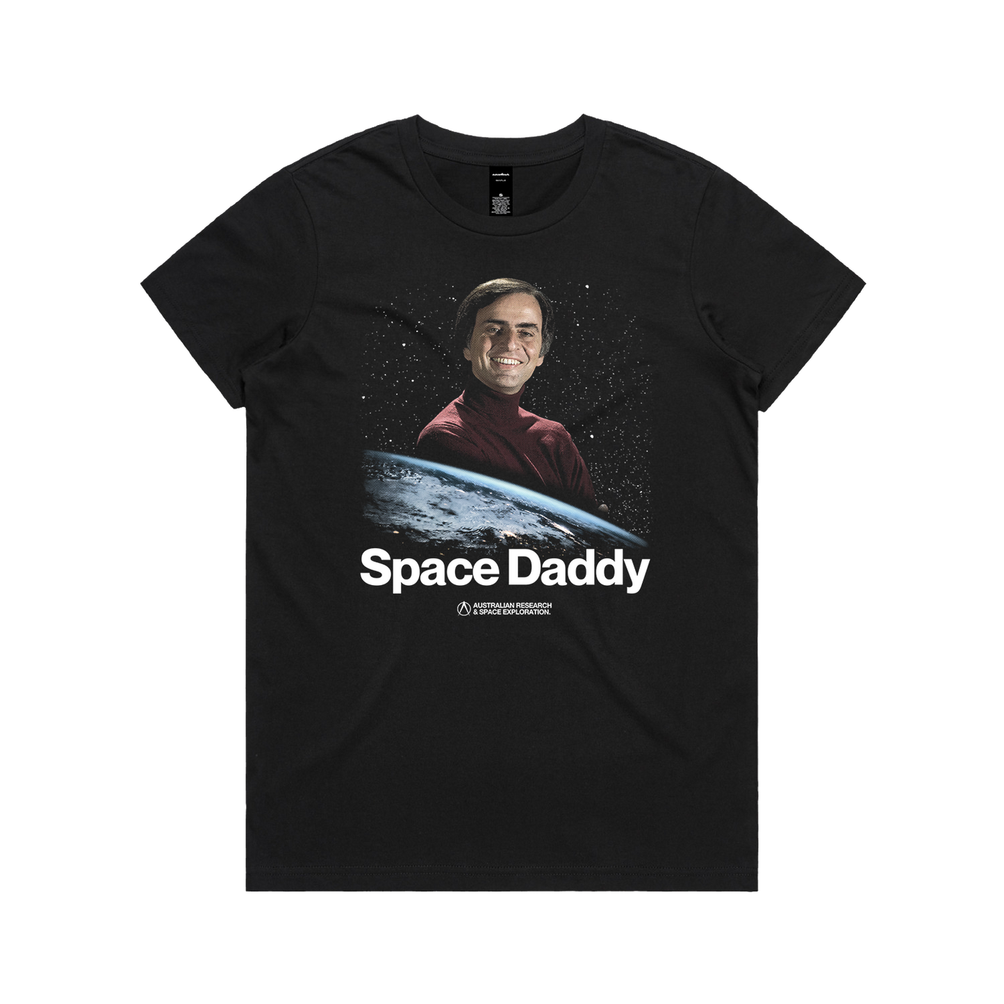 Daddy Sagan Ladies Tee Black