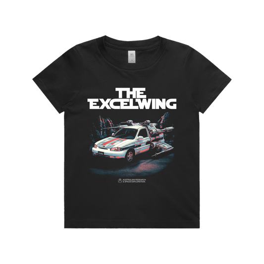 Excelwing Kids Tee Black