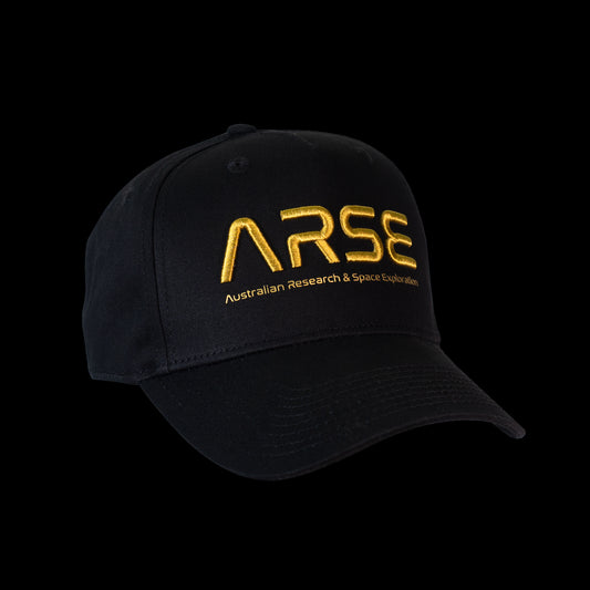 Houston Snapback Hat - Black