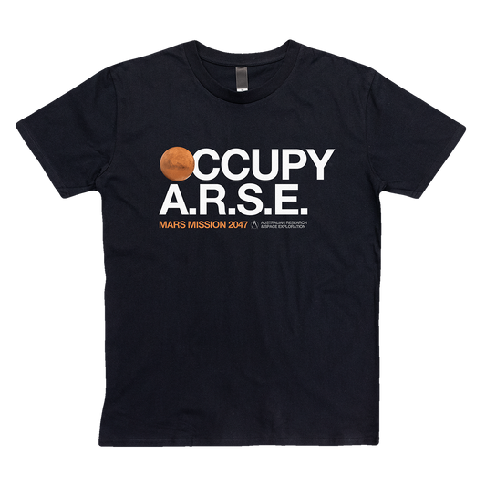Occupy A.R.S.E. Tee Black