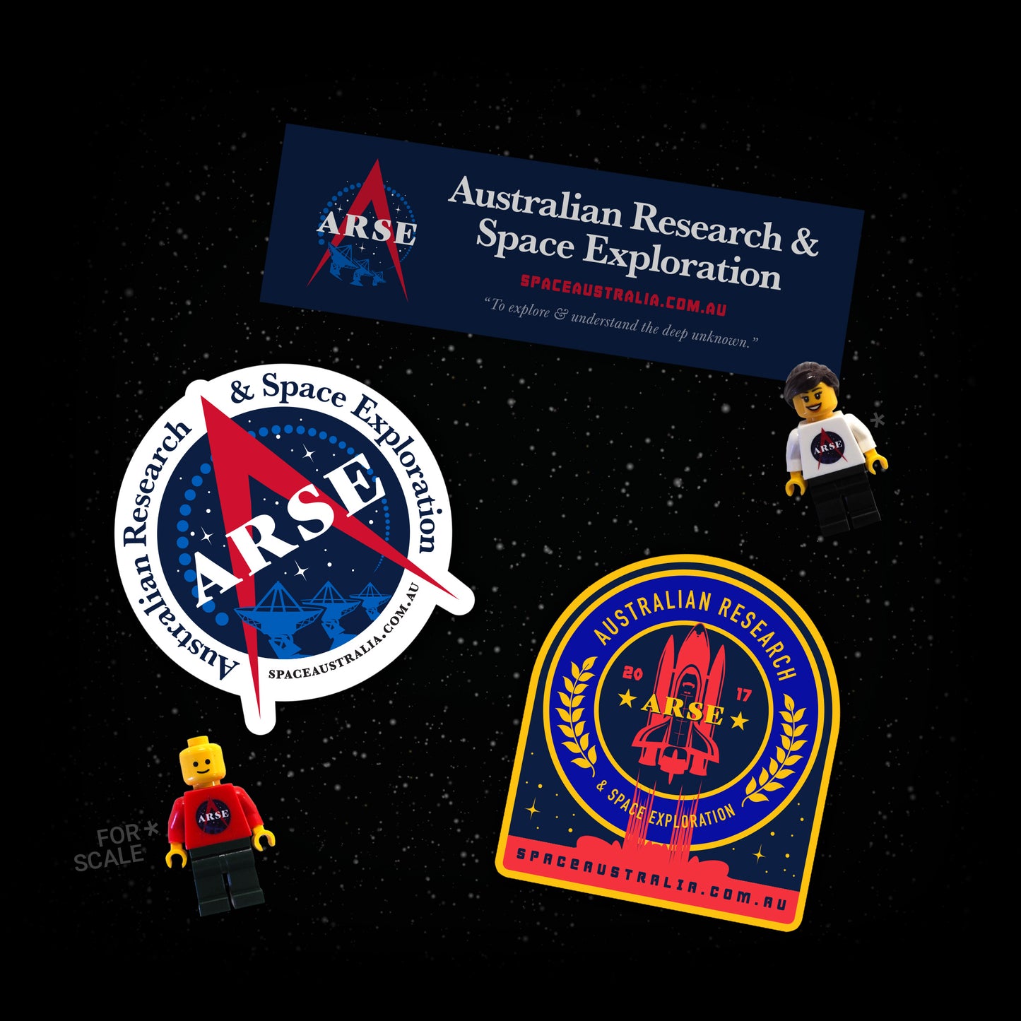 ARSE Fan Sticker Sheet