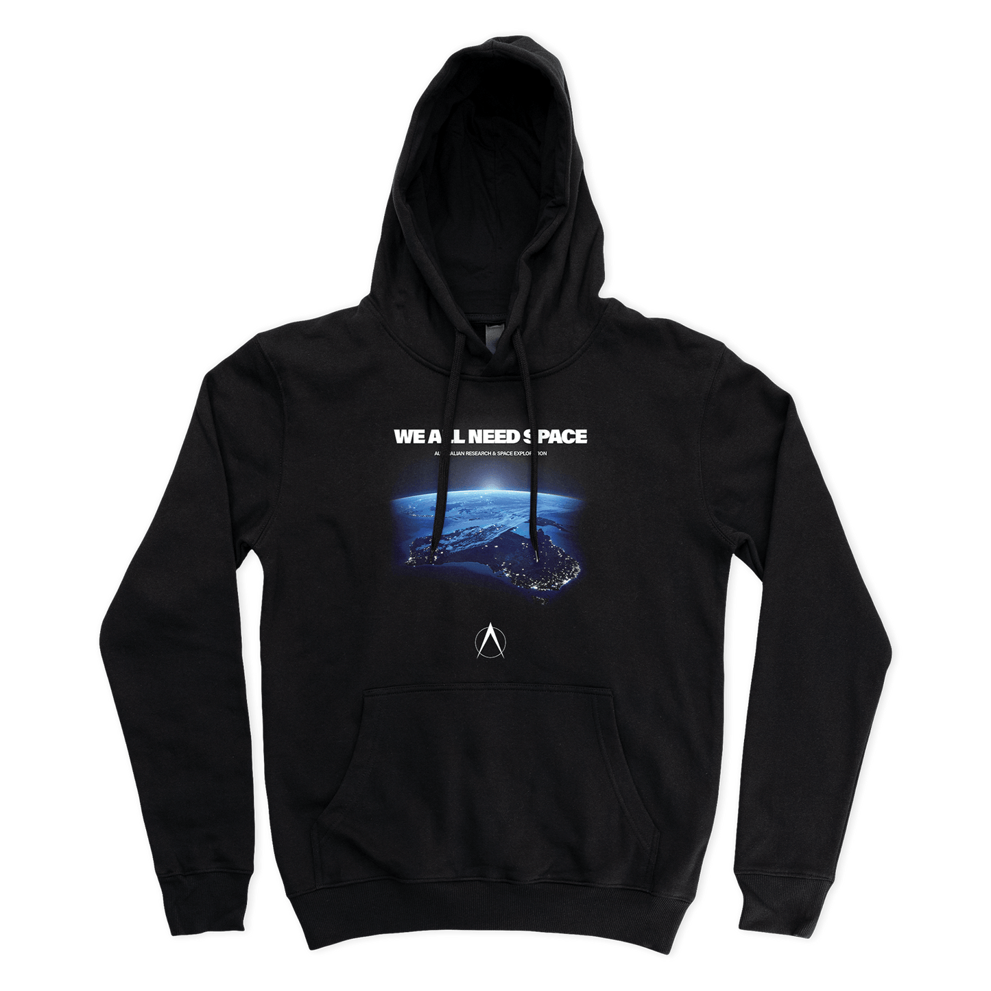 We All Need Space Hoodie – Australian Research & Space Exploration